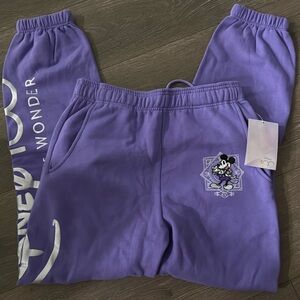 NWT Disney 100 Years of Wonder Sweatpants